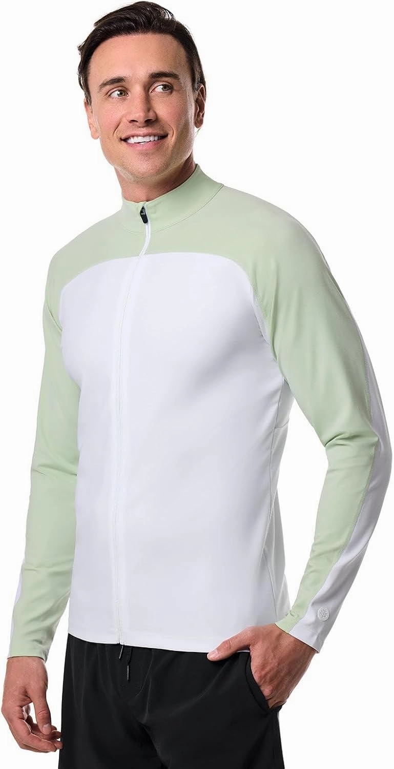 Coolibar UPF 50  Men's Menorca Long Sleeve Water Jacket - Sun Protective