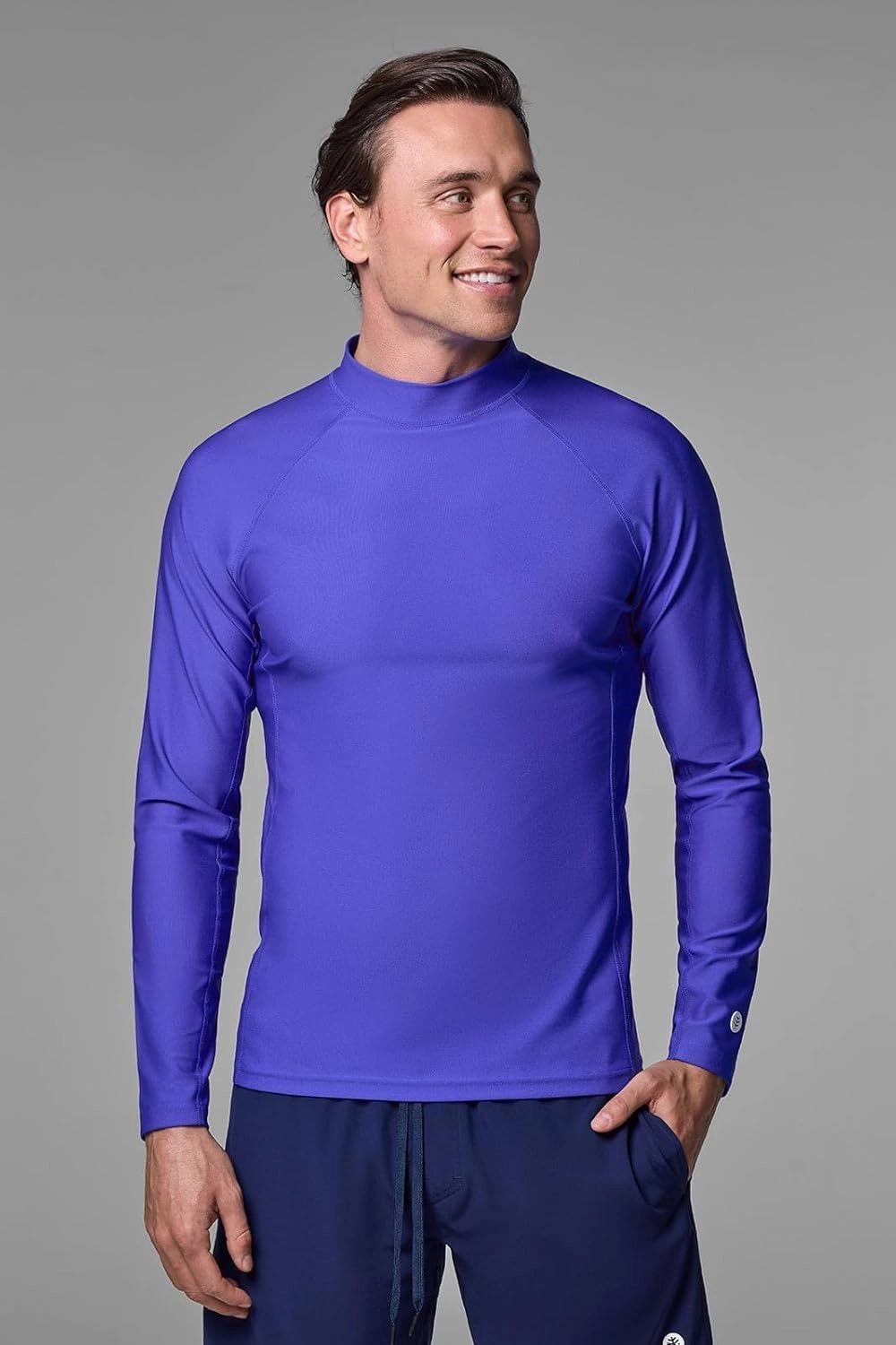 Coolibar UPF 50  Men's Tulum Long Sleeve Surf Rash Guard - Sun Protective