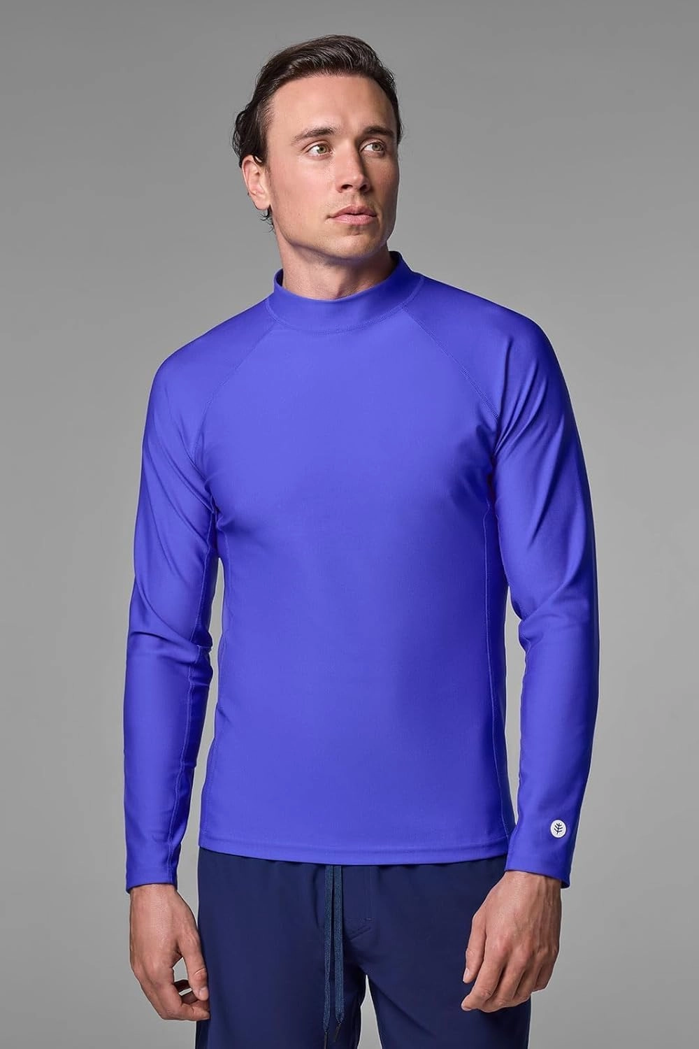 Coolibar UPF 50  Men's Tulum Long Sleeve Surf Rash Guard - Sun Protective