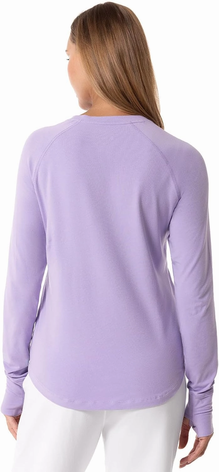 Coolibar UPF 50  Women's LumaLeo Long Sleeve T-Shirt - Sun Protective