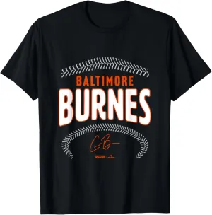 Corbin Burnes Baltimore Baseball Name & Number (Front&Back) T-Shirt