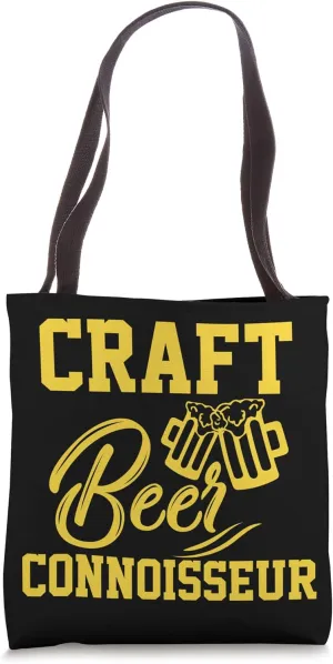 Craft beer connoisseur hilarious board game geek design Tote Bag