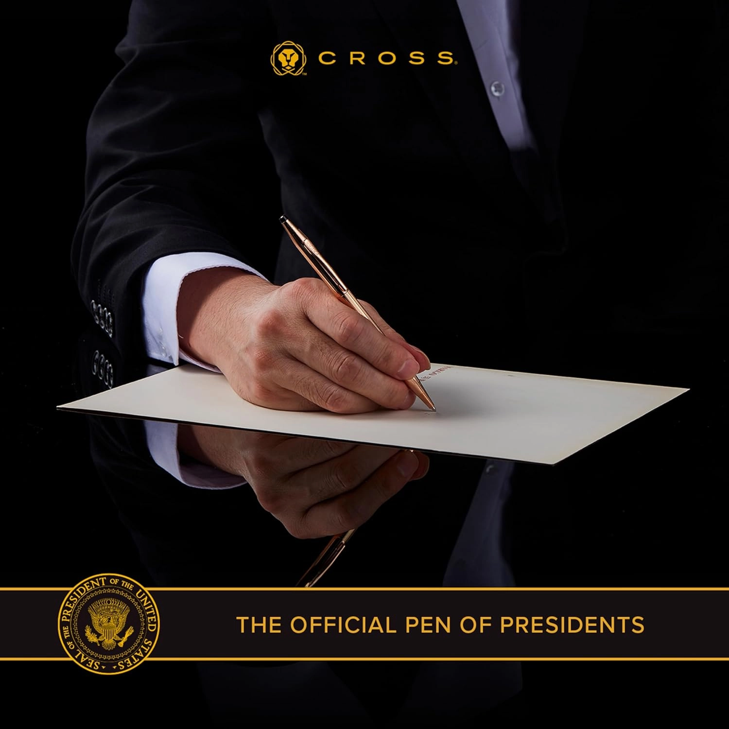 Cross Classic Century Refillable Ballpoint Pen Presented in a Luxury Gift Box - Medium Point, Black Ink, Medalist