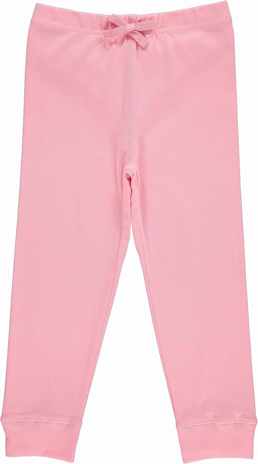 Cudlie 5-Pack Baby/Toddler Girls Joggers - Lounge Pants, Active Sweatpants Sweats - Fashion Joggers for Girls