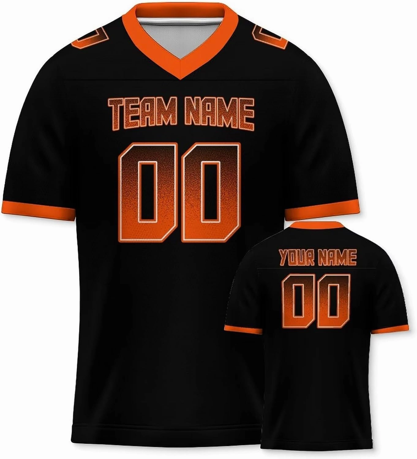 Custom Football Jersey,Football Sports Shirt for Men,Personalized Team Name Number,Football Fans Custom Gifts,S-5XL