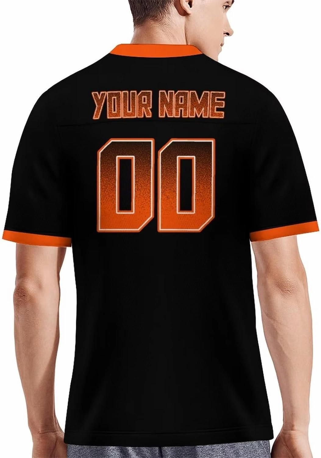 Custom Football Jersey,Football Sports Shirt for Men,Personalized Team Name Number,Football Fans Custom Gifts,S-5XL