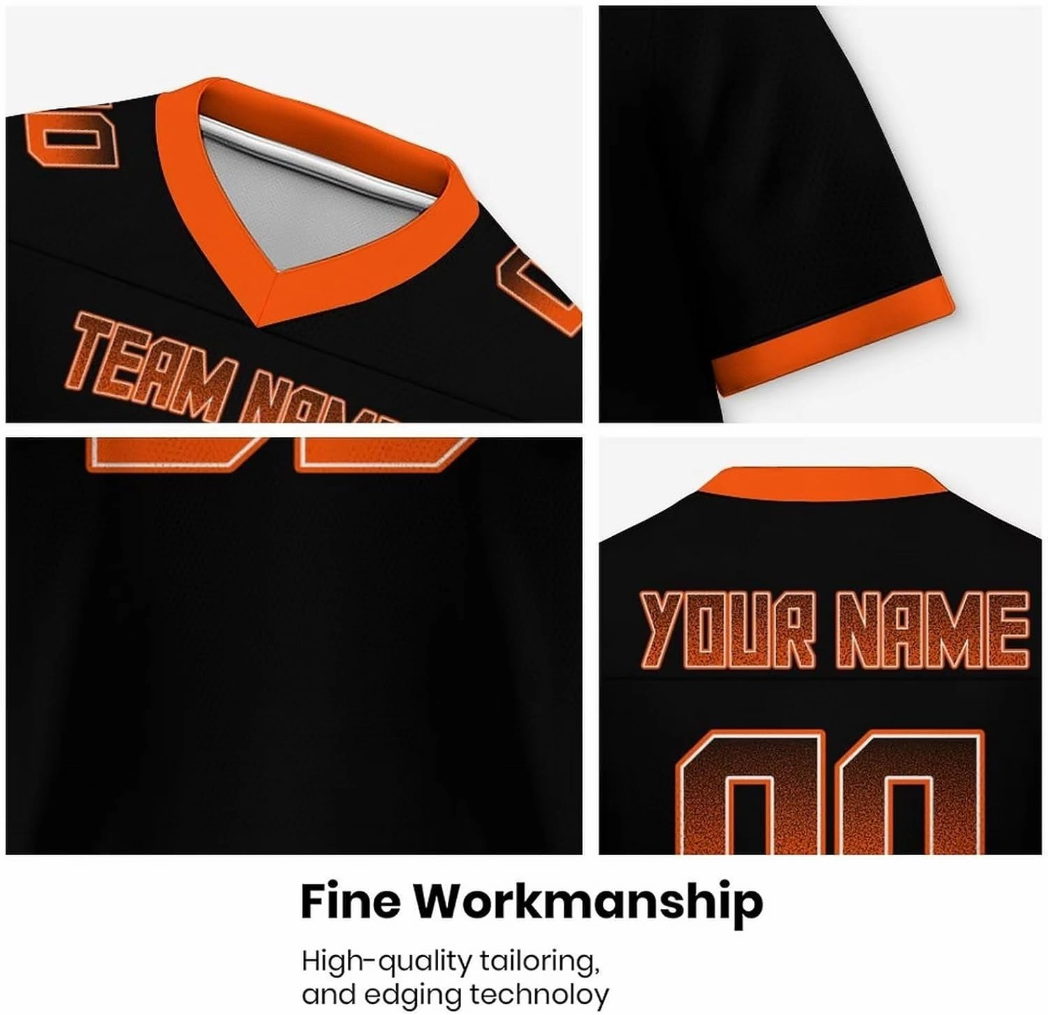 Custom Football Jersey,Football Sports Shirt for Men,Personalized Team Name Number,Football Fans Custom Gifts,S-5XL