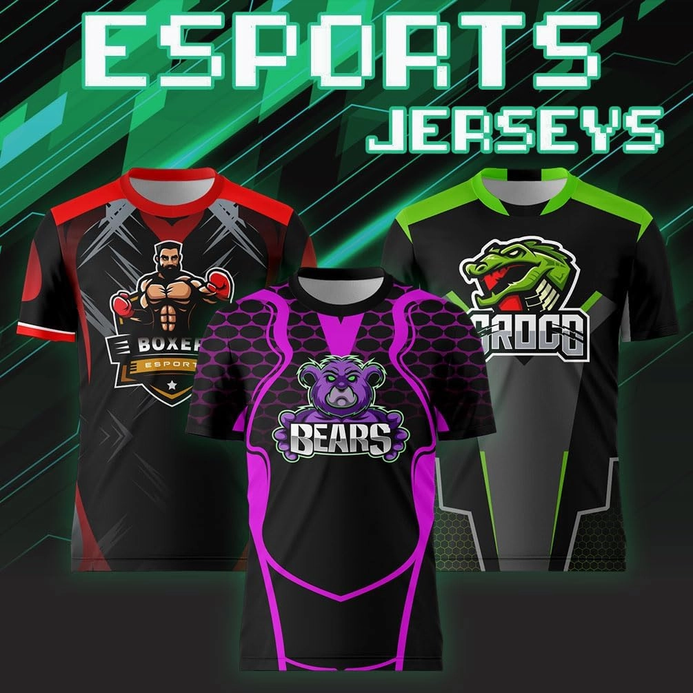 Customize Your Black Jersey with Name and Number Mens Team Uniforms Shirt for Esport Game Soccer Volleyball