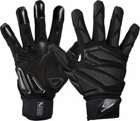 CUTTERS Force 6.0 Padded Football Gloves for Lineman. Extra Grip. Adults