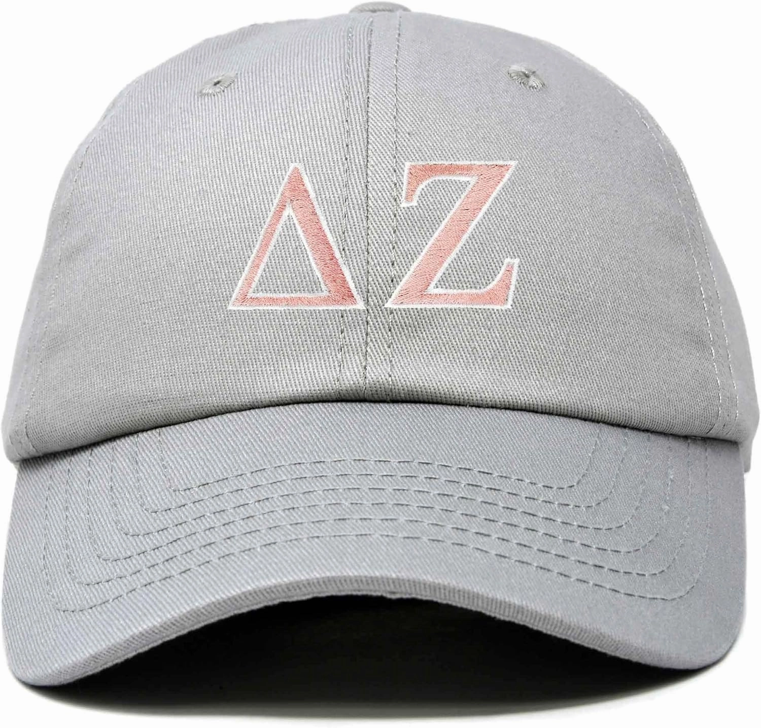 DALIX Delta Zeta Sorority Hat Womens Greek Letters Embroidered Baseball Cap