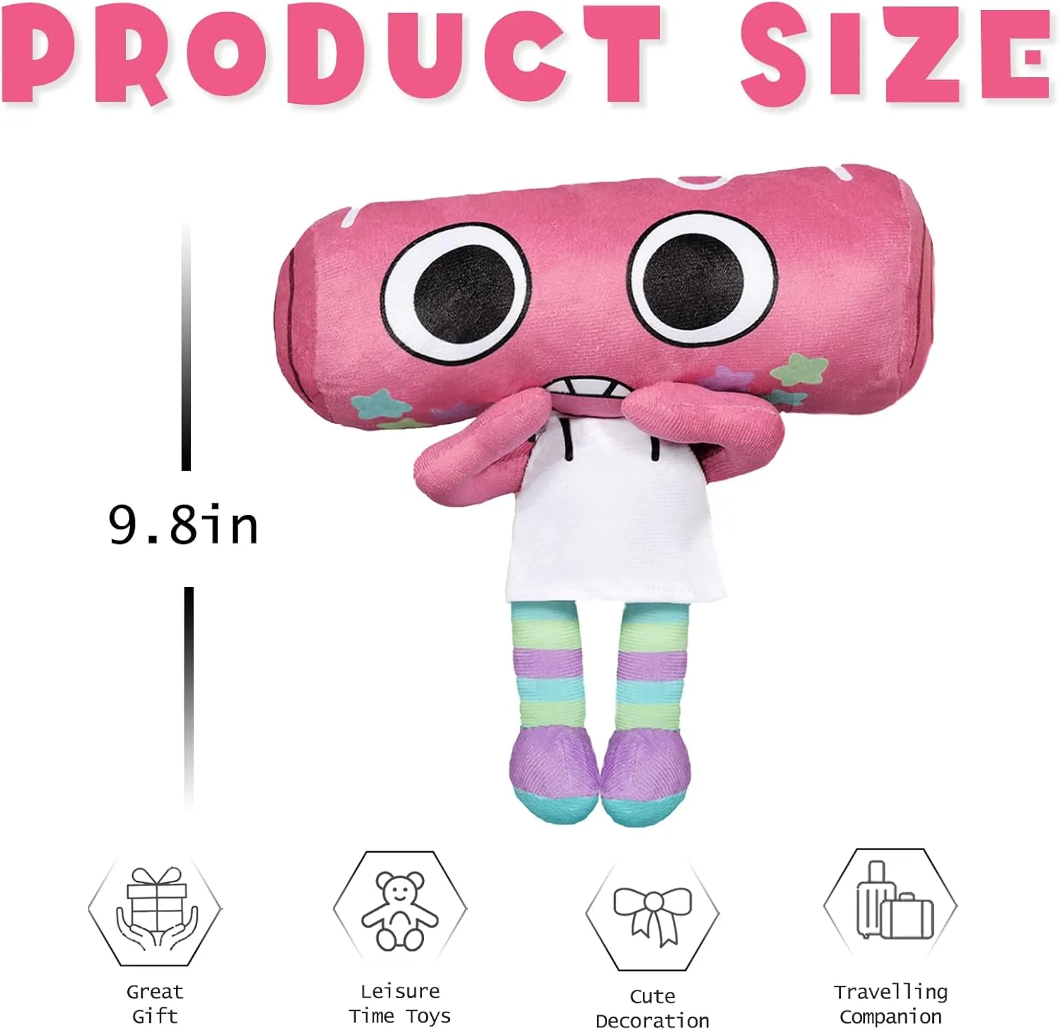 Dandy's World Plush, Cosmo Plush Stuffed Figure Pillow Gift for Room Decor for Video Game Fans