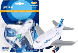 Daron Jetblue Airways Pullback Toy with Lights and Sound
