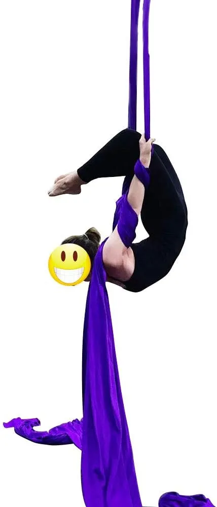 DASKING Premium Aerial Silks Equipment - Safe Deluxe Aerial kit
