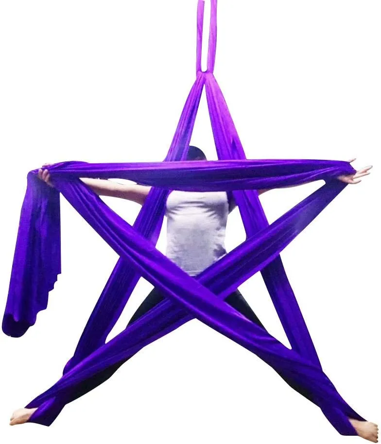 DASKING Premium Aerial Silks Equipment - Safe Deluxe Aerial kit