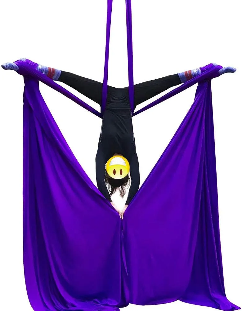 DASKING Premium Aerial Silks Equipment - Safe Deluxe Aerial kit