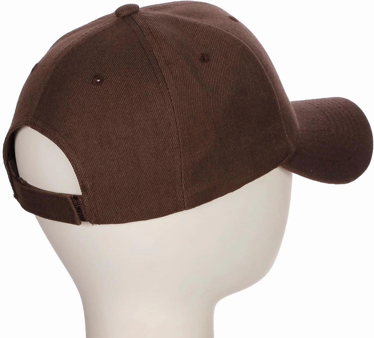 Daxton Structured Baseball Hat Cap Curved Visor Custom Gold Team Number