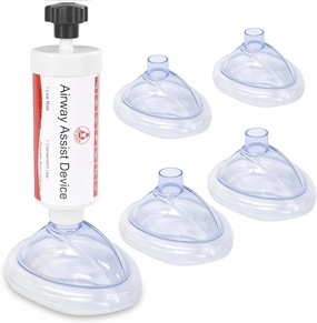 DCome Child & Adult Removal Suction Apparatus for Removing Blocked Objects, Effective & Portable Device with 4 Size Masks, Easy to Carry, Safe & Strong, Authorized US Patented Product