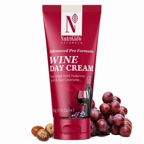 debilio NATURAL'S Advanced Pro Formula Wine Day Cream for Brighter, Glowing Skin (50 g)