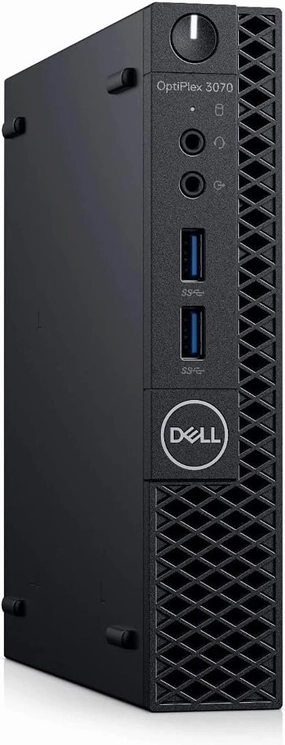 Dell Optiplex 3070 Micro Tower Desktop | Core i5-9500T - 512GB SSD Hard Drive - 16GB RAM | 6 cores @ 3.7 GHz Win 10 Pro Black (Renewed)