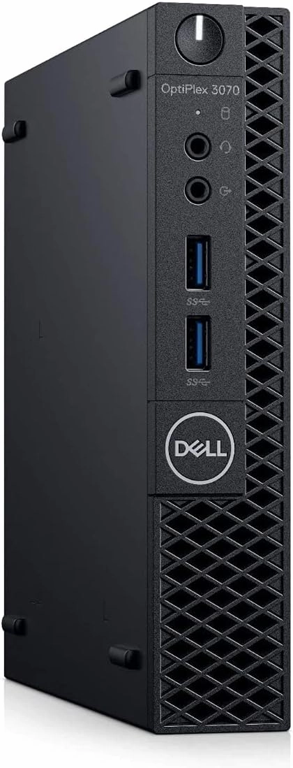 Dell Optiplex 3070 Micro Tower Desktop | Core i5-9500T - 512GB SSD Hard Drive - 16GB RAM | 6 cores @ 3.7 GHz Win 10 Pro Black (Renewed)