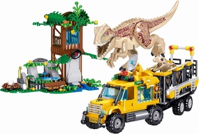 Dinosaur 546 Pcs Building Block Toy Set, Dinosaur Toys for 6-14 Years, Dinosaur Park World, Birthday Gift for Kids