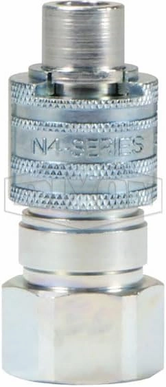 Dixon Valve N4F6, N-Series Interchange Female Steel Plug (Pack of 13 pcs)