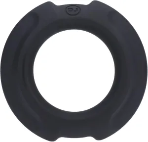 Doc Johnson OptiMALE - FlexiSteel - Soft Silicone with Inner Metal Core - 35mm, Black