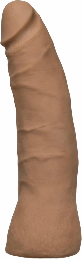 Doc Johnson Vac-U-Lock - 7 Inch Thin Dong - ULTRASKYN Dildo - F-Machine and Harness Compatible Dildo - for Adults Only, Caramel