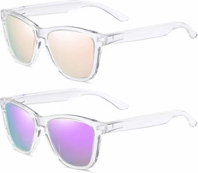 Dollger Polarized Sunglasses for Men Women Retro Classic UV400 Protection Sunglasses