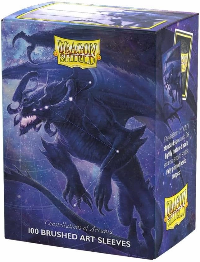 Dragon Shield: Brushed Art Constellations: Signoir - 100CT Brushed Art Card Sleeves - Compatible with Magic The Gathering, Pokémon, and Yugioh TCG & LCG Protection