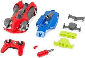 Driven by Battat 19 Pcs Take-Apart Car & Construction Tool Set 2-in-1 Remote Control & Customizable Car - Lights & Sounds, STEM Toy for Age 3 