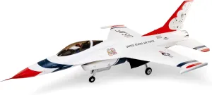 E-flite F-16 Falcon Thunderbird 80mm ARF Plus- EFL87970 Airplanes ARF Other
