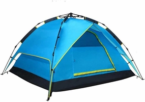 Easy to Assemble HWZP Camping Tent Suitable for Three Seasons Unisex Designed Waterproof Fabric Portable Travel Equipment (Color : 6306220090)