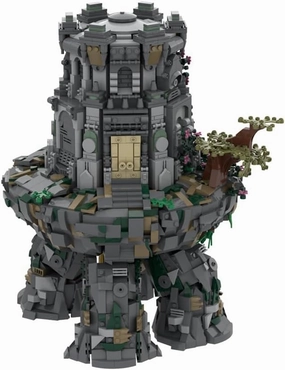 Eldan Ring Wandering Mausoleum Building Set for Adults, 3441 Pcs Temple Game Architecture Model Display Collectible Kit for Fans, STEM Christmas Birthday Gift Toy for Boys 14 
