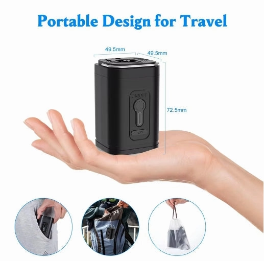 Electric Air Pump Portable Wireless Air Compressor Inflator/Deflator Pumps For Inflatable Cushions Air Beds Boat Swimming Ring
