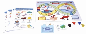 Ending Sounds Learning Center Game - Grades 1-2