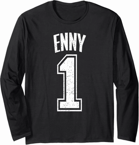 Enny Supporter Number 1 Biggest Fan Long Sleeve T-Shirt