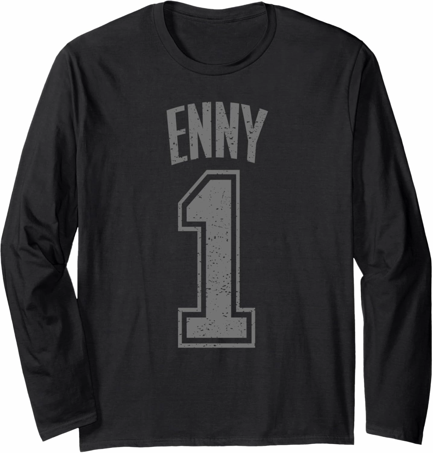 Enny Supporter Number 1 Biggest Fan Long Sleeve T-Shirt