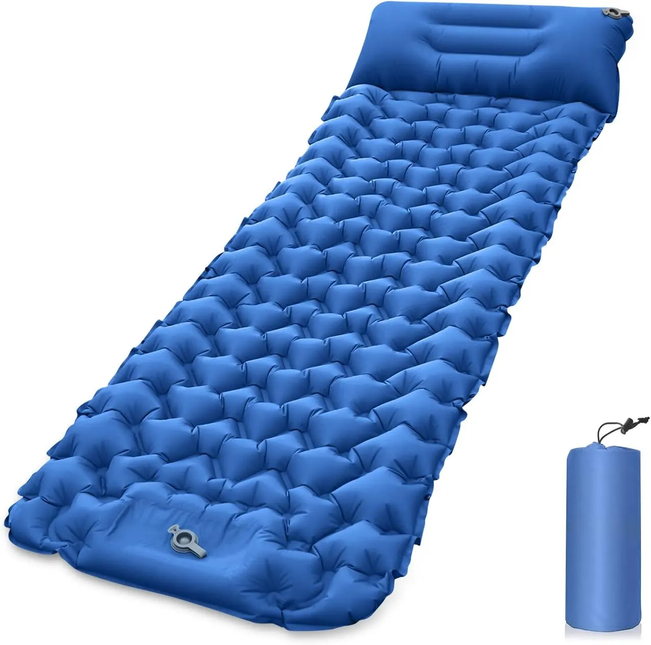 Ergocar Inflatable Sleeping Pad, Quick Inflation Outdoor Camping Air Mattress, Ultralight Inflatable Airbed, Portable & Folding Waterproof Camping Mattress for Backpacking, Hiking and Traveling