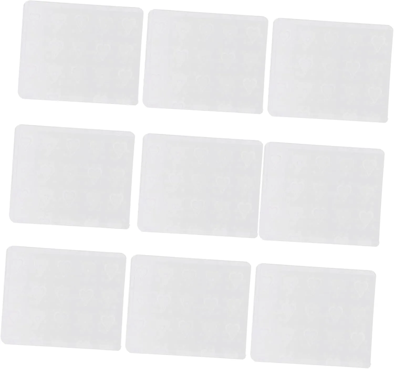 ERINGOGO 50pcs Card Sleeves for Trading Cards Photo Cards Sleeves Card Protectors Card Covers Simple Style Card Holders Portable
