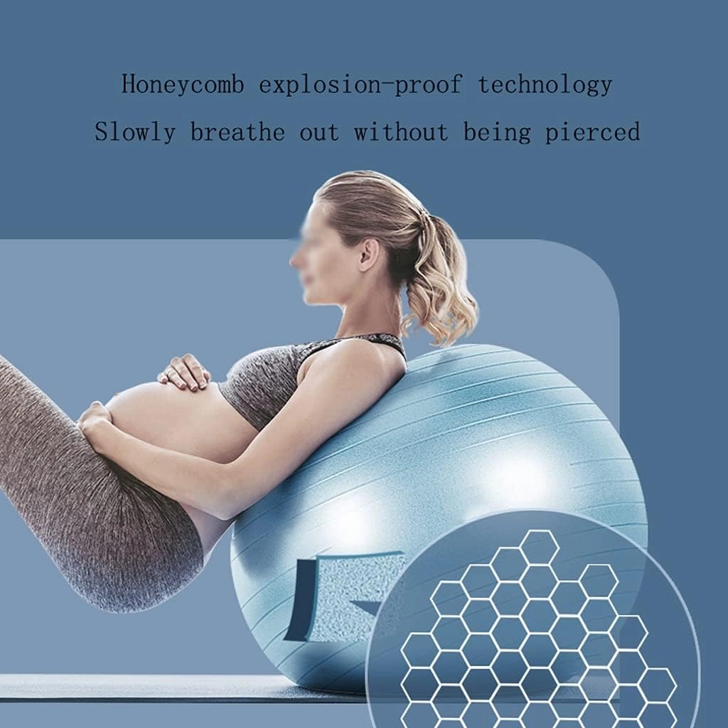 Exercise Ball,Extra Thick Yoga Ball,Anti-Burst Slip Resistant Fitness Balls