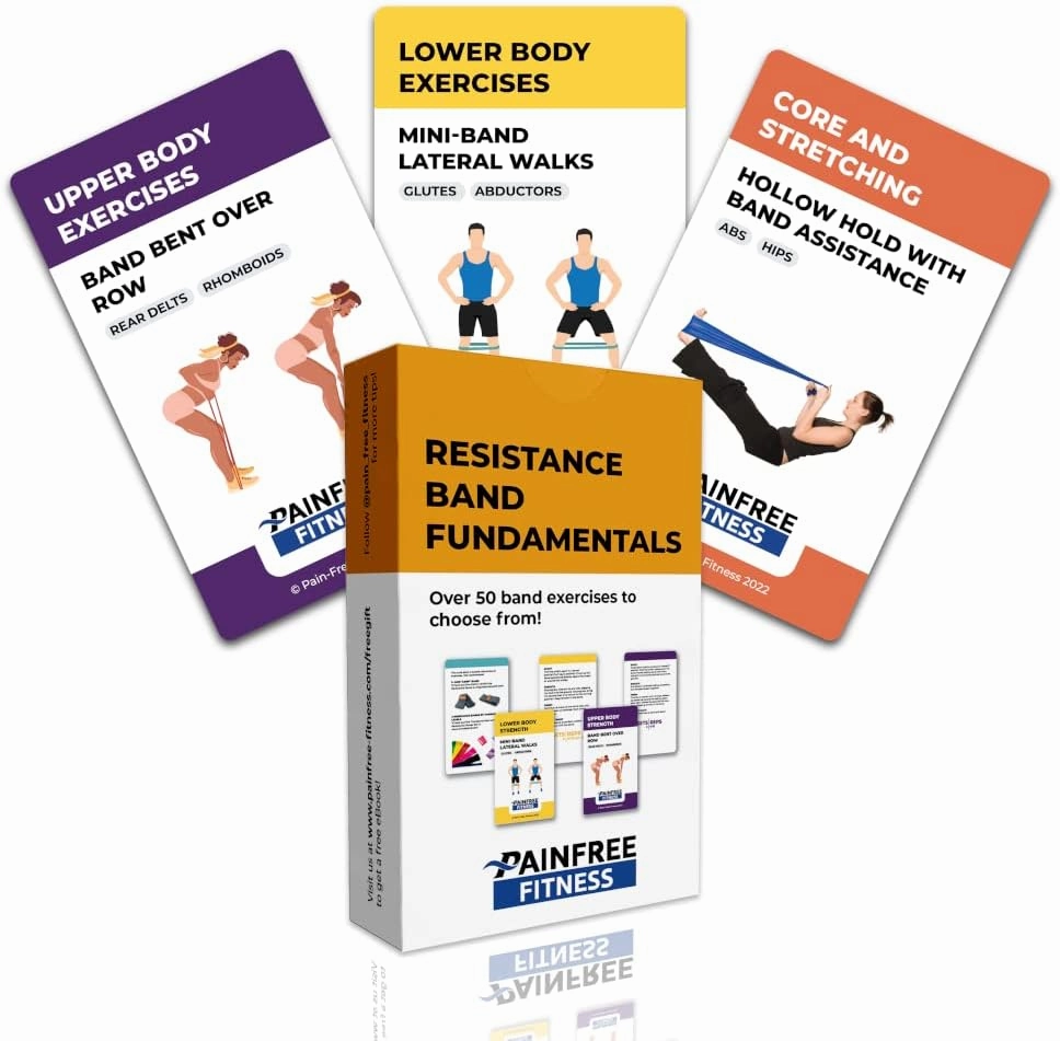 Exercise Flash Cards - Workout Cards Deck - Exercise Cards for Home Workouts Women & Men