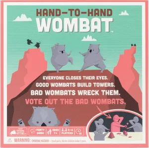 Exploding Kittens Hand to Hand Wombat Card Game Fun Family Card Games for Adults Teens & Kids - Fun Party Games, 3-6 Players