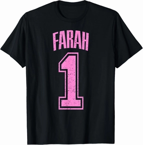 Farah Supporter Number 1 Biggest Fan T-Shirt