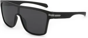 Flat Top Polarized Sport Sunglasses Men Vintage Square Shield Cycling Running Fishing Golf Hiking Sport Glasses TR90