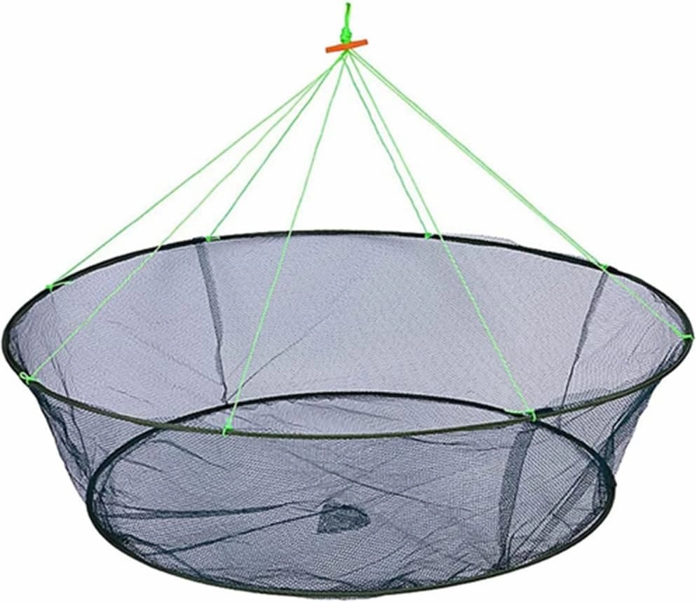 Foldable Fishing Net Hand Casting Cage Crab Net for Fish Shrimp Minnow Crayfish Crab