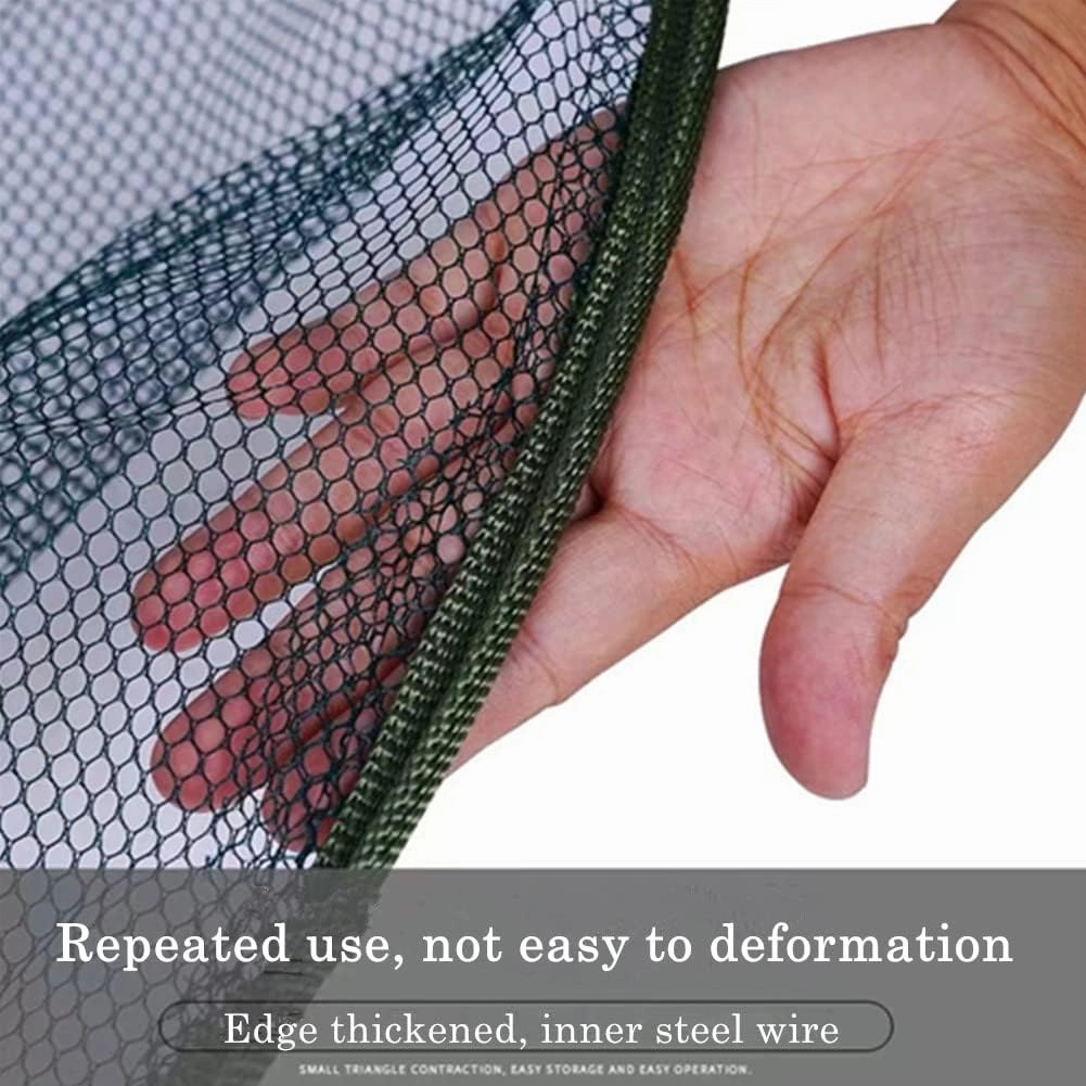 Foldable Fishing Net Hand Casting Cage Crab Net for Fish Shrimp Minnow Crayfish Crab