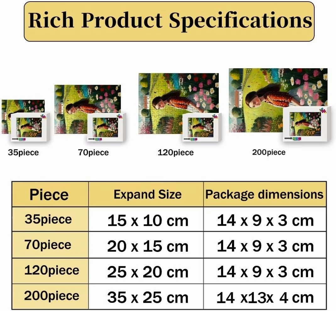 Framable 500 Piece Jigsaw Puzzle for Adults - Oil Painting Style Peacock Opens Its Screen 3 ​Safe Wooden Jigsaw Puzzle - Interactive Fun Puzzle for Family - DIY Home Deco