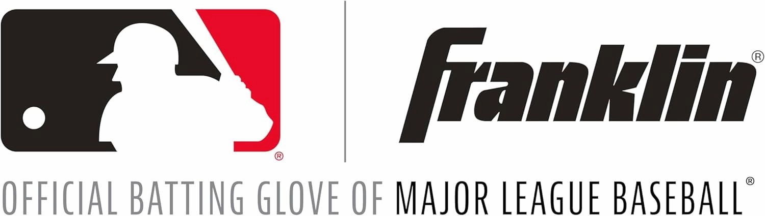 Franklin Sports MLB Youth Teeball Batting Gloves - Flexible Pro Kids Baseball   Softball Gloves for Boys   Girls
