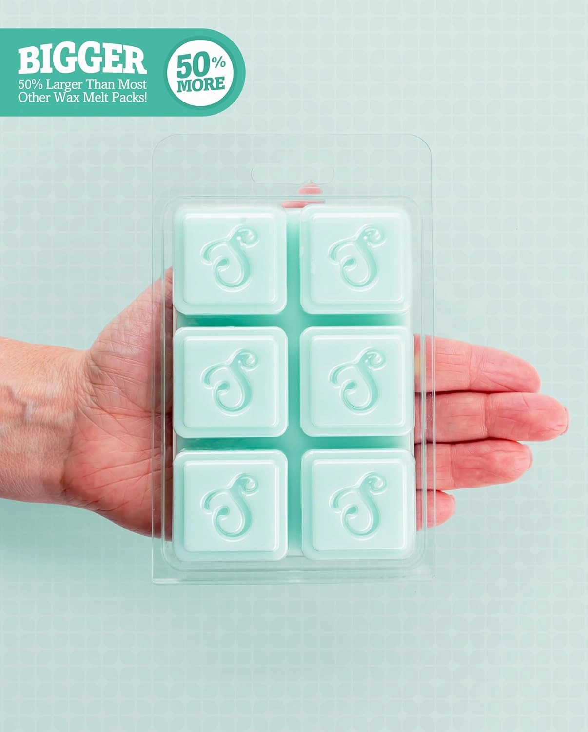 Fresh & Clean Wax Melts Variety Pack - Blue Moon, Iced Mint Lavender, Eucalyptus Spearmint - Formula 117 - 3 Highly Scented 3 Oz. Bars - Made With Natural Oils - Fresh & Clean Warmer Wax Cubes